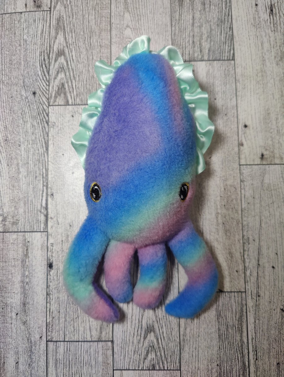 Cuttlefish Stuffie, Cute Cuttlefish Toy Plushie