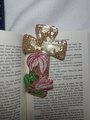 Lily Cross Bookmark, Easter Bookmark