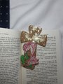 Lily Cross Bookmark, Easter Bookmark