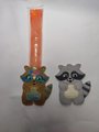 Raccoon Ice Pop Holder, Floral Raccoon Popsicle Holder