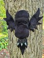 Midnight Raven Side Familiar Purse