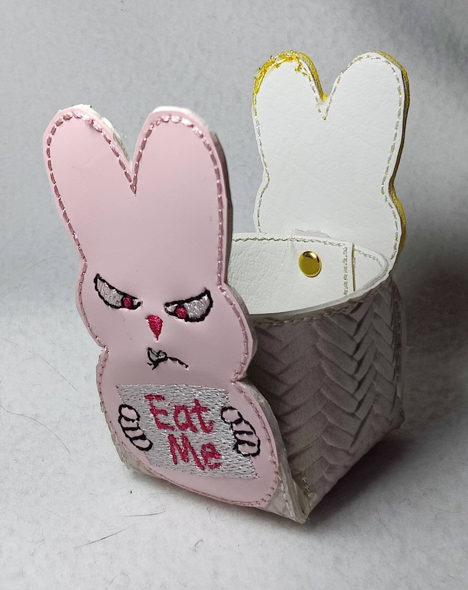 Disgruntled Peeps Egg Holder, Easter egg holder, Angry Bunny