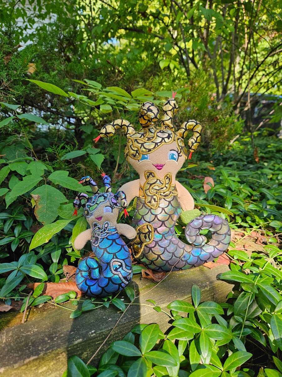 Medusa Stuffie, Mythical Creature Medusa Plushie