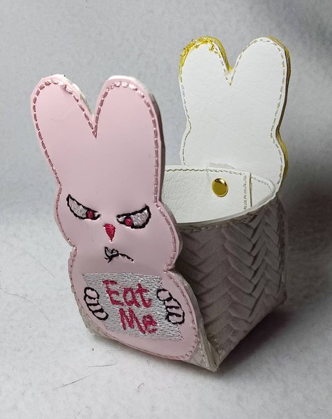 Disgruntled Peeps Egg Holder, Easter egg holder, Angry Bunny