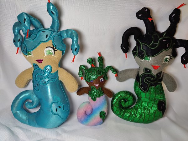 Medusa Stuffie, Mythical Creature Medusa Plushie